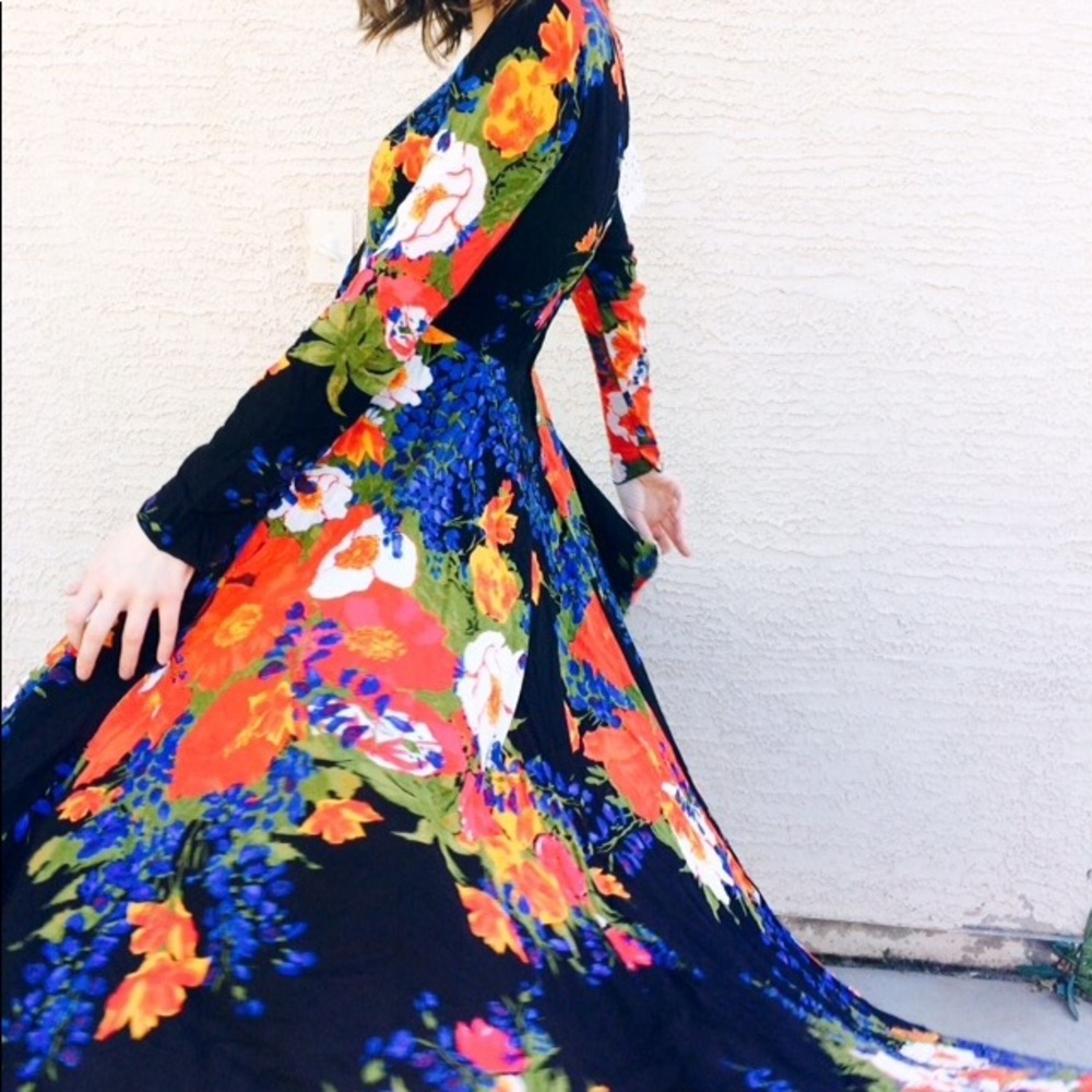 RARE!! Free People First Kiss Maxi Dress